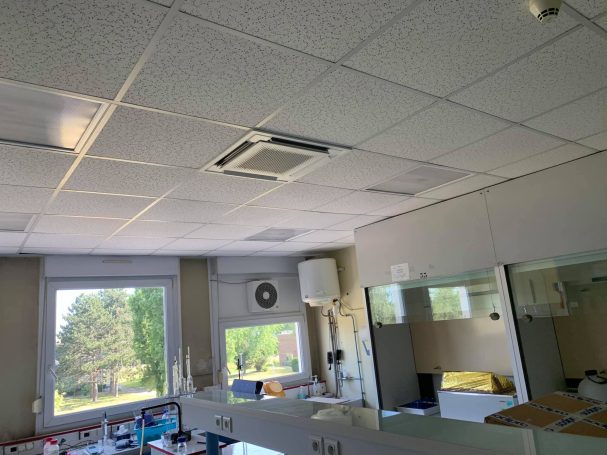 Climatisation cassette 4 voies – Diffusion d’air 360°