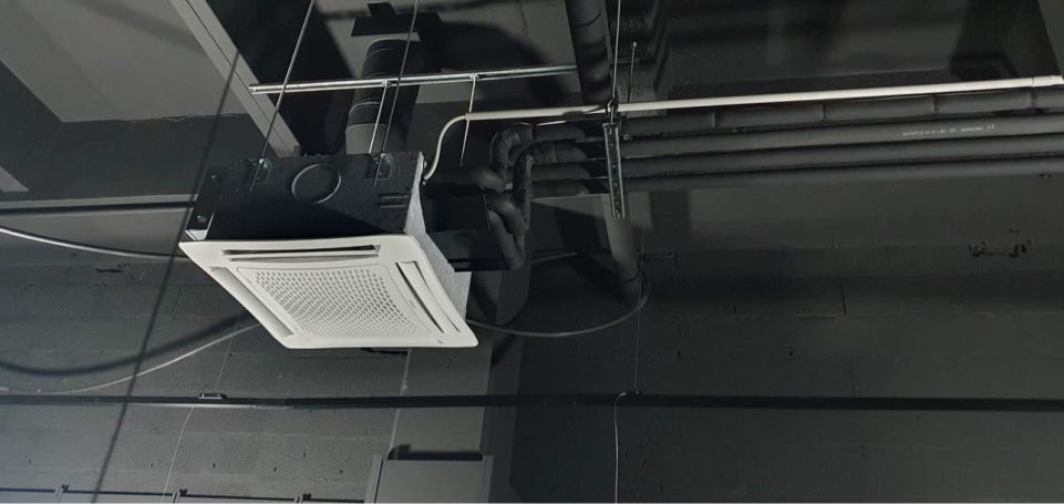 Climatisation cassette 4 voies – Diffusion d’air 360°