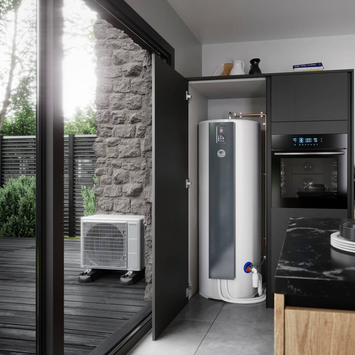 EPRA Daikin PAC air-eau