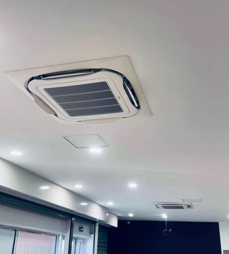 Climatisation cassette 4 voies – Diffusion d’air 360°