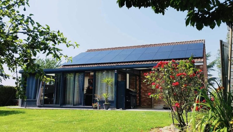 Panneau solaire SunPower biverre 428 Wc – Haute performance